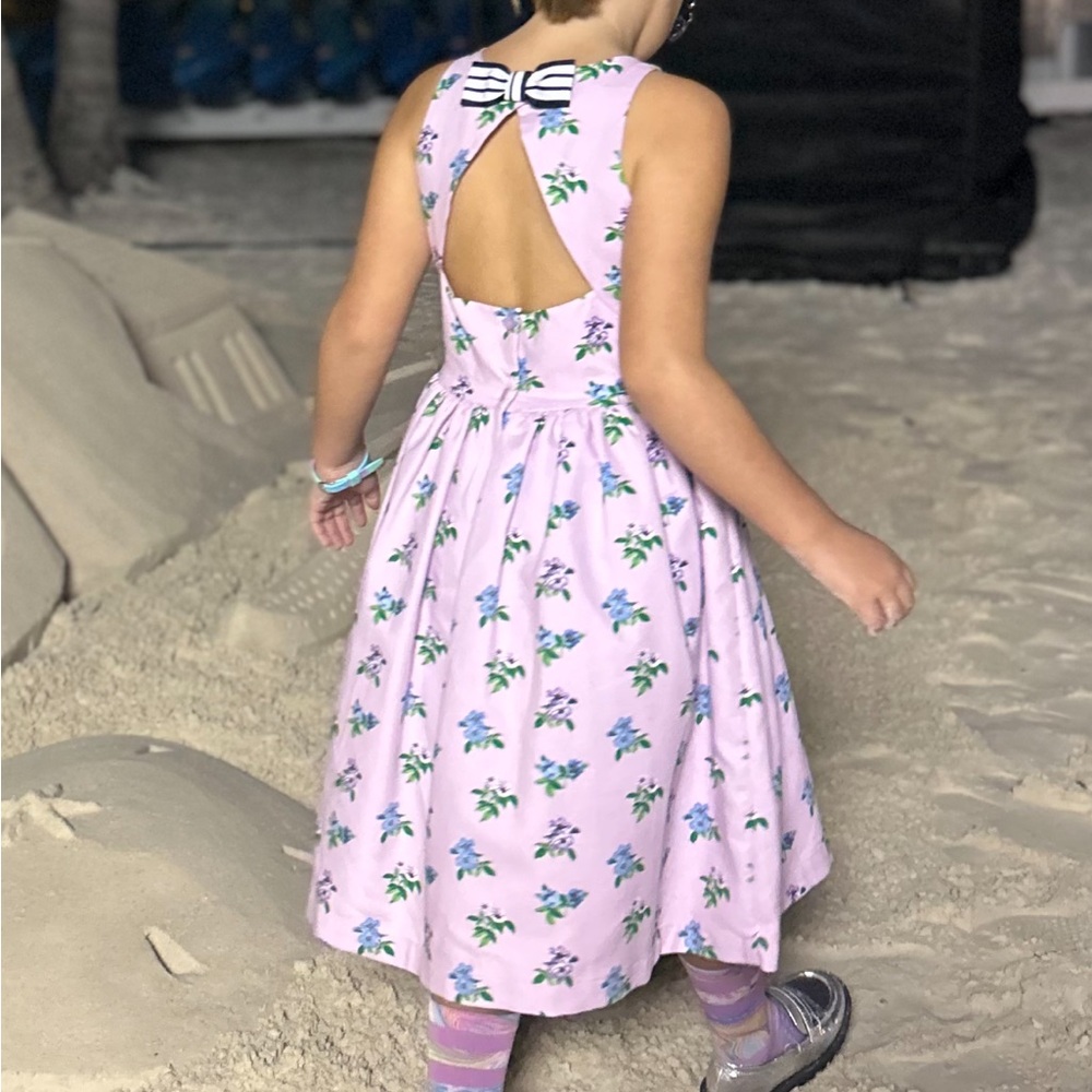 Janie and Jack Purple Floral Dress
